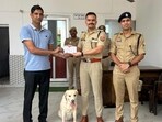 Recognising Mary’s role in the investigation, Sambhal superintendent of police (SP) Krishan Kumar Bishnoi on Monday rewarded Mary with a cheque of <span class='webrupee'>₹</span>10,000. (Sourced)