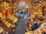 The Khan El-Khalili Bazaar in Cairo, Egypt. (Shutterstock)