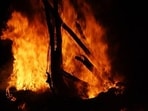The fire erupted after a storage tank reportedly exploded during the process of recycling plastic waste into oil. (File Getty image)