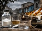 The man mixed borax powder in alcohol and served it to his victims.