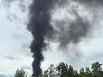 A fire was reported in Palmer, Alaska, sparking fears among locals. 