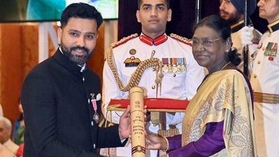 Rohit Sharma honoured with Padma Shri as India's 2026 list recognises eight  sportspersons across fields this year | Sports News