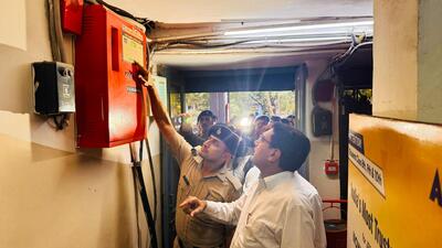 During the checks, officials identified certain deficiencies at select premises, directing managements of the concerned institutes were directed to take immediate corrective action to ensure full compliance with fire safety standards. (HT File) During the checks, officials identified certain deficiencies at select premises, directing managements of the concerned institutes were directed to take immediate corrective action to ensure full compliance with fire safety standards. (HT File)