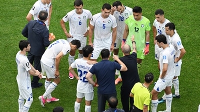 A second straight loss in the tournament has left the World Cup debutants on the verge of elimination.&nbsp; (REUTERS)