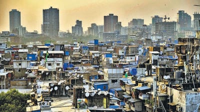 The Slum Rehabilitation Authority (SRA) has submitted a proposal to the Maharashtra government to revamp three major slum pockets in Mumbai, including Behrampada in Bandra East. (Hindustan Times) The Slum Rehabilitation Authority (SRA) has submitted a proposal to the Maharashtra government to revamp three major slum pockets in Mumbai, including Behrampada in Bandra East. (Hindustan Times)