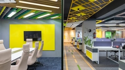 Smartworks has renewed its lease for approximately 2.30 lakh sq ft of office space at Aurobindo Galaxy in Madhapur for five years. (Photo for representational purposes only) (Unsplash)