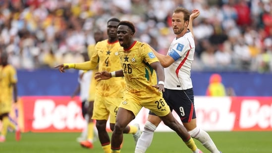 England started the game well vs Ghana.(Getty Images via AFP)