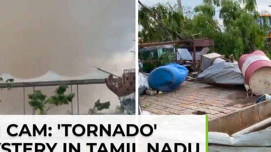 'Tornado' mystery in Tamil Nadu's Thoothukudi; airport expansion project damaged