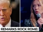 Meloni breaks silence on Trump row, refuses to fuel feud as NATO tensions linger