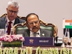 New Delhi, Jun 23 (ANI): National Security Advisor (NSA) Ajit Doval during the 16th BRICS National Security Advisers' Meeting, in New Delhi on Tuesday. (ANI Video Grab)


