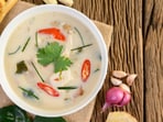 Coconut Curry Chicken Soup