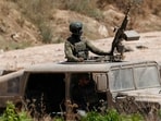 Israeli military on patrol along the northern region in the Upper Galilee bordering Lebanon.