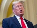 Donald Trump at the US Capitol in Washington, DC, US, on Wednesday, June 24 at meeting with GOP Senators. Donald Trump at the US Capitol in Washington, DC, US, on Wednesday, June 24 at meeting with GOP Senators.