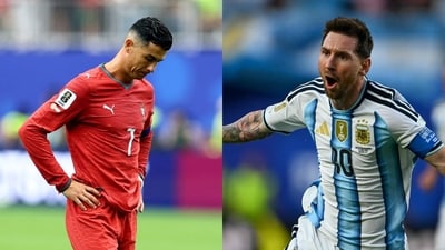Two decades later, Messi and Ronaldo are still rewriting World Cup history together (Reuters and AFP Images) Two decades later, Messi and Ronaldo are still rewriting World Cup history together (Reuters and AFP Images)