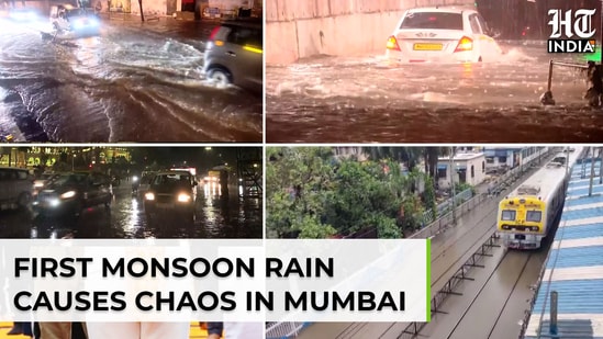 First Monsoon rain causes chaos in Mumbai: roads flooded