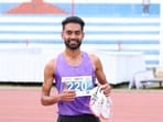 Harmanjot Singh came first in the Indian Elite Men's Category at the TCS World 10k in Bengaluru.