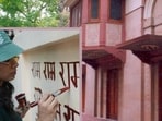 At Akshara Theatre in Delhi, patrons of the performing arts are coming forward to write the words ‘Rama’ and ‘Sita’. This exercise initiated for the creation of a Ramayana wall, is also aimed at seeking strength to fight the ongoing eviction battle.