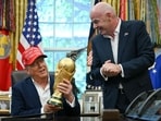 Gianni Infantino has been criticised for his management of the 2026 World Cup.(AFP)