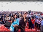 Akshay Kumar and Disha Patani, interact with students at TMU Moradabad during the promotion of Welcome to the Jungle, blending entertainment with inspiring conversations. Akshay Kumar and Disha Patani, interact with students at TMU Moradabad during the promotion of Welcome to the Jungle, blending entertainment with inspiring conversations.