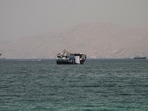 Vessels at the Strait of Hormuz, as seen from Musandam, Oman, June 22, 2026. REUTERS/Stringer     TPX IMAGES OF THE DAY