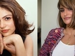 (L-R) Aneet Padda embraces a shoulder-length bob, Penelope D'Cruz flaunts a boyfriend bob