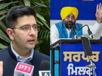 Raghav Chadha also demanded an investigation into the alleged fabrication of the forensic report, while also asking Bhagwant Mann to step down as CM and be prosecuted under Punjab’s new anti-sacrilege law. Raghav Chadha also demanded an investigation into the alleged fabrication of the forensic report, while also asking Bhagwant Mann to step down as CM and be prosecuted under Punjab’s new anti-sacrilege law.