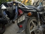 The family, residents of Patna Muradpur village in Hapur district, was travelling from Hapur to Delhi when the crash took place near the interchange connecting NH-9 with the Eastern Peripheral Expressway. (Sakib Ali/HT Photo)