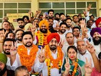 The proceedings were conducted by Dera Bassi sub-divisional magistrate Amit Gupta, who had been appointed convener by the deputy commissioner, Mohali. (HT Photo)