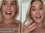American content creator shares surprising aspects of life in India.
