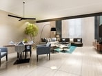 Open floor plan removes walls and joins separate areas to create a large space. (Picture credit: Freepik)