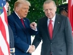 President Trump greeting Turkish President Recep Tayyip Erdogan at the White House in September.