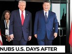 China says 'no' to USA's request, Trump cancels team's trip China says 'no' to USA's request, Trump cancels team's trip
