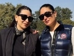Kareena Kapoor wishes Karisma Kapoor on 51st birthday.