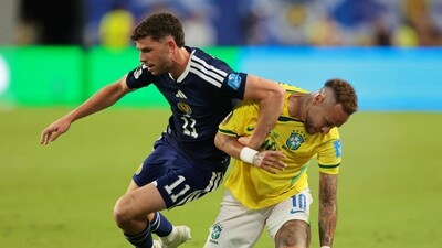 Scotland tried to take the momentum early in the second half. (IMAGN IMAGES via Reuters)
