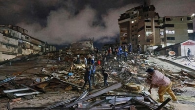 A double earthquake of 7.1 and 7.5 magnitude respectively struck Venezuela on Wednesday, causing intense structural damage (AP) A double earthquake of 7.1 and 7.5 magnitude respectively struck Venezuela on Wednesday, causing intense structural damage (AP)