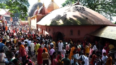 Kamakhya Temple in Guwahati is among the most prominent Hindu shrines. (PTI File)