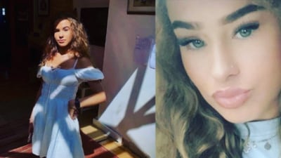 Brooke George is a British TikTok influencer who has been charged with murdering her boyfriend. (Instagram/ @radhastirling) Brooke George is a British TikTok influencer who has been charged with murdering her boyfriend. (Instagram/ @radhastirling)