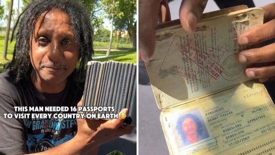 Bengaluru-born musician visits ‘every country in world’; shows off 16 passports filled with stamps, visas | Trending