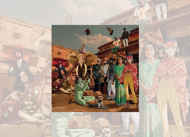 At least the Gorillaz drew from difference sources for their new album, The Mountain. At least the Gorillaz drew from difference sources for their new album, The Mountain.