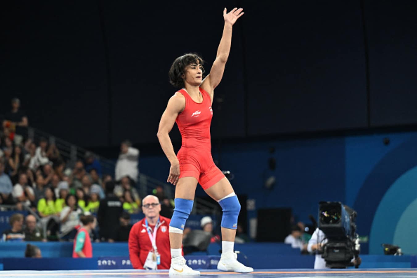 Vinesh Phogat welcomed her first child, a baby boy, in July 1, 2025, almost a year after the Paris Olympics heartbreak (AFP) Vinesh Phogat welcomed her first child, a baby boy, in July 1, 2025, almost a year after the Paris Olympics heartbreak (AFP)
