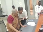 Mahalakshmamma acquired United States citizenship in the year 2000. 
