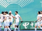 India vs Pakistan, FIH Men's Pro League Hockey: India are leading 3-1 against Pakistan.(HT_PRINT)