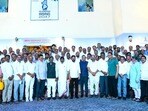 ఉద్యోగులతో సీఎం రేవంత్ రెడ్డి, మంత్రులు