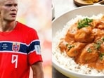 Norwegian player Erling Haaland’s revelation that he loves Indian cuisine, especially butter chicken and garlic naan, has delighted Indian fans