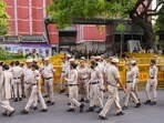 కేంద్ర ఎన్నికల సంఘం కార్యాలయం(PTI)