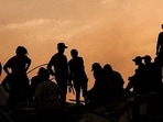 People stand on the rubble of a collapsed building, in the aftermath of earthquakes in La Guaira, Venezuela, June 25, 2026. (REUTERS) People stand on the rubble of a collapsed building, in the aftermath of earthquakes in La Guaira, Venezuela, June 25, 2026. (REUTERS)