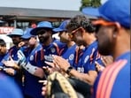 Shreyas Iyer addressed team huddle as T20I captain.
