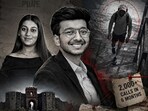 Siya Goyal (L), 20, is accused of murdering her fiancé Ketan Agarwal (C) with the help of Chetan Chaudhary, a 22-year-old man believed to be her boyfriend