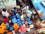 The Delhi Jal Board (DJB) currently treats and pumps a massive 1,000 million gallons per day (MGD) of potable water against a peak summer demand of 1,250 MGD. 