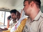 Uttar Pradesh police arrested Tinnu Yadav in the alleged Ayodhya Ram Mandir donations embezzlement case, in Ayodhya on Friday Uttar Pradesh police arrested Tinnu Yadav in the alleged Ayodhya Ram Mandir donations embezzlement case, in Ayodhya on Friday